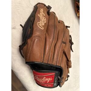Rawlings D115PTB Premium Series 11.5" Youth Leather Baseball Softball Glove LHT
